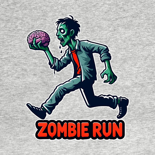 Zombie Run by Rawlifegraphic